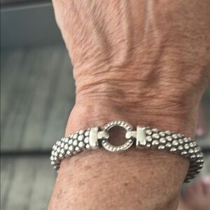 LAGOS Silver Beaded Bracelet